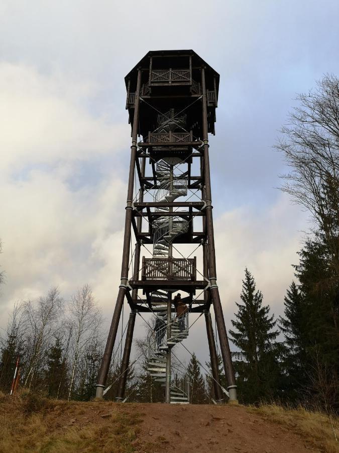 Srub na svahu sjezdovky v Radvanicích Radvanice  Exterior foto