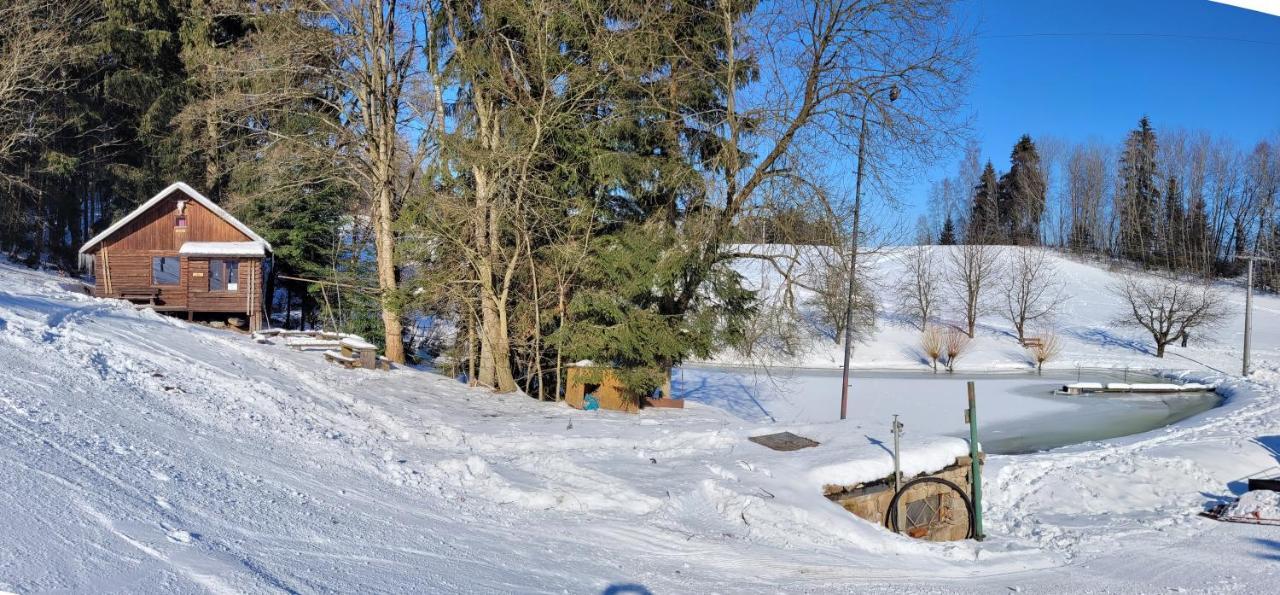 Srub na svahu sjezdovky v Radvanicích Radvanice  Exterior foto