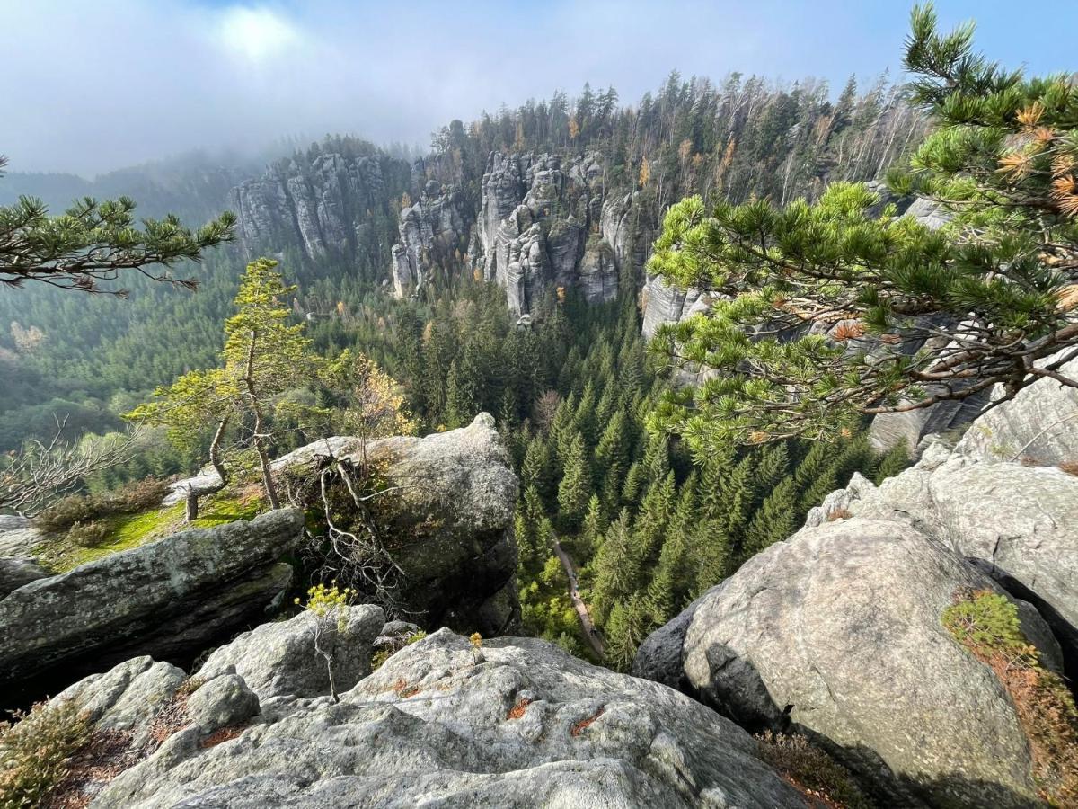 Srub na svahu sjezdovky v Radvanicích Radvanice  Exterior foto