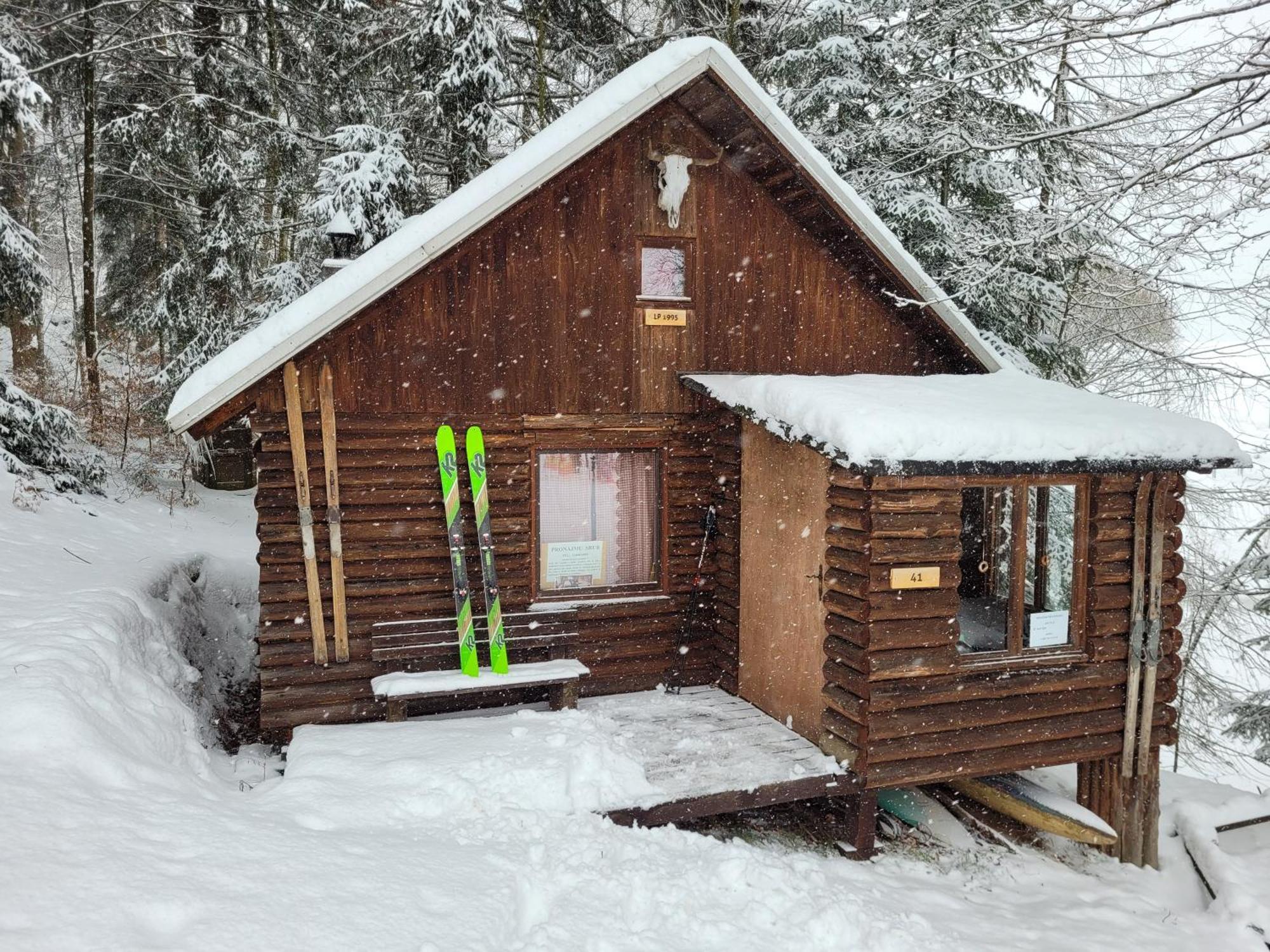 Srub na svahu sjezdovky v Radvanicích Radvanice  Exterior foto