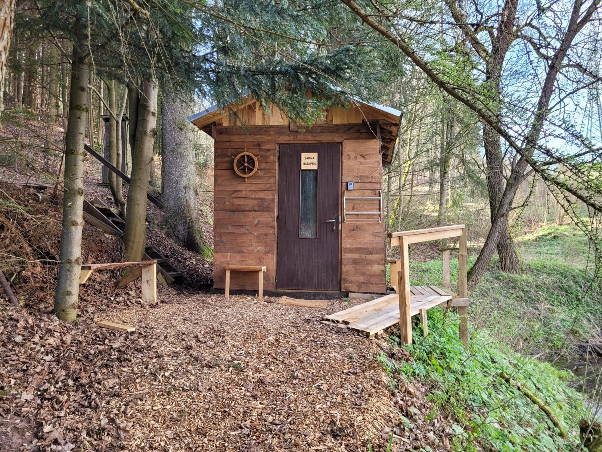 Srub na svahu sjezdovky v Radvanicích Radvanice  Exterior foto