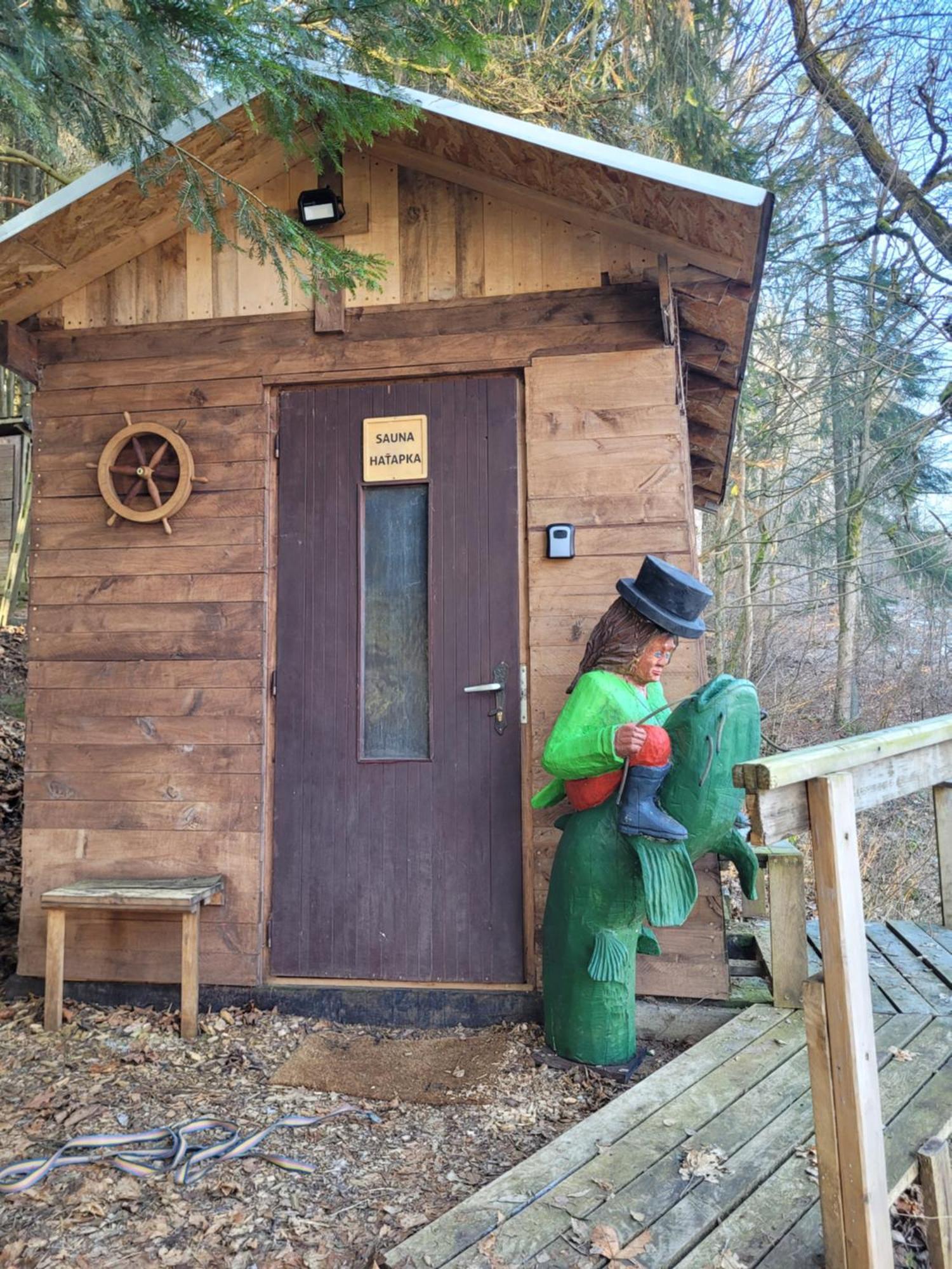 Srub na svahu sjezdovky v Radvanicích Radvanice  Exterior foto